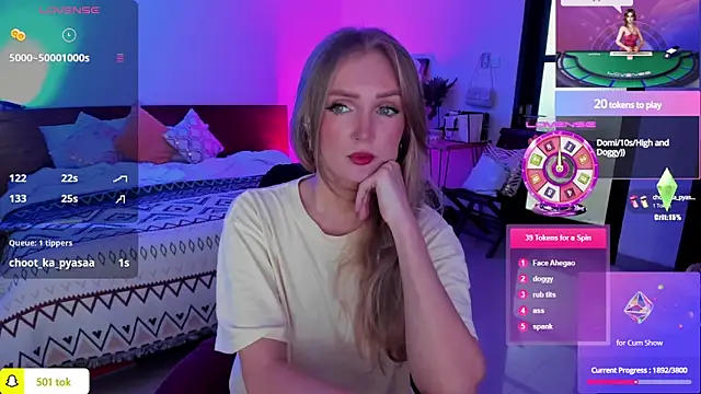 PrincessVS online show from February 3, 3:53 am