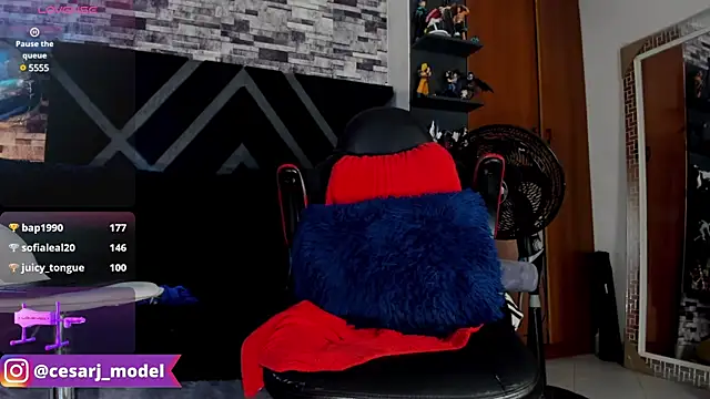 cesar jonnes online show from December 27, 3:09 am