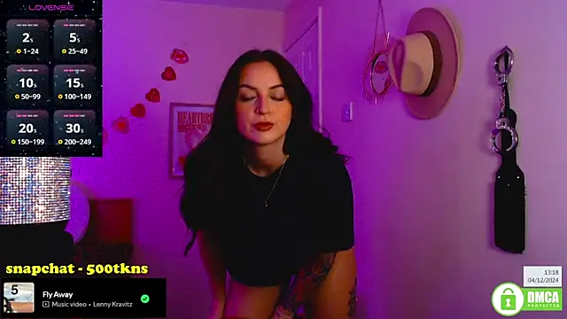 Billiexxox online show from December 4, 1:20 pm