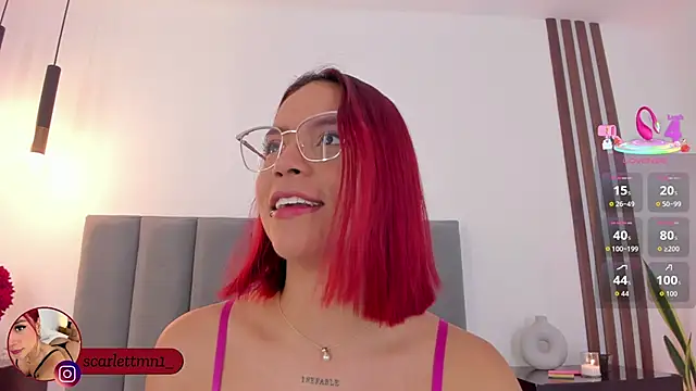 Scarlett Morgan  online show from February 9, 7:18 pm