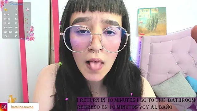 Katalina novoa online show from February 14, 4:04 am