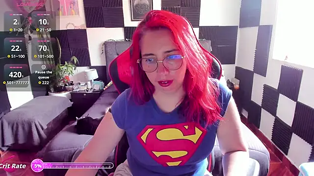 Snapshot of Ursula_fire chatting on March 4, 8:04 pm Ursula fire online show from March 4, 8:04 pm