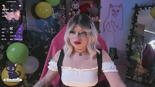 sensualkattt online show from March 17, 1:18 pm