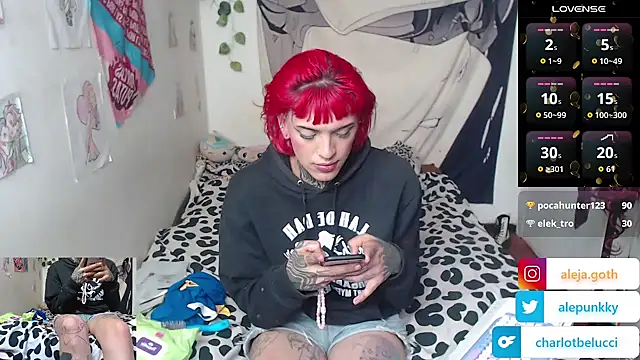charlotbelucci  online show from July 28, 7:50 pm