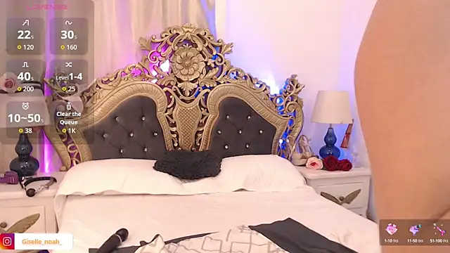 Giselle Noah online show from September 22, 8:00 pm