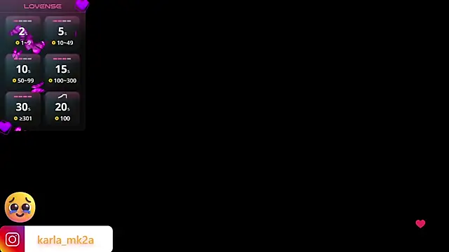 Snapshot of karla_cute01 chatting on March 4, 8:13 am karla cute01 online show from March 4, 8:13 am