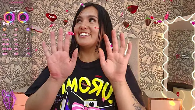 Snapshot of Mellani_tay chatting on January 31, 12:29 pm Mellani tay online show from January 31, 12:29 pm