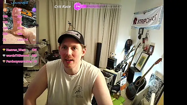 Snapshot of Rock_Pierce chatting on May 13, 11:00 pm Rock Pierce online show from May 13, 11:00 pm