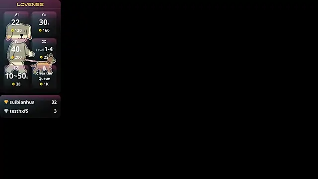 Snapshot of Lovensetest chatting on March 24, 8:41 am Lovensetest online show from March 24, 8:41 am