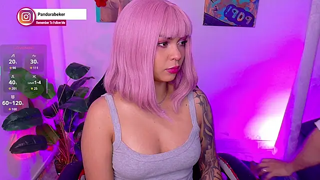 pandorabeker online show from February 25, 7:34 pm