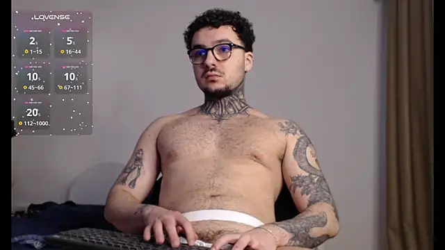 Snapshot of TattedCurls chatting on February 14, 5:41 am TattedCurls online show from February 14, 5:41 am