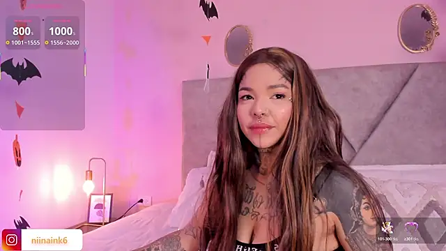 NinaInk online show from October 17, 5:04 pm