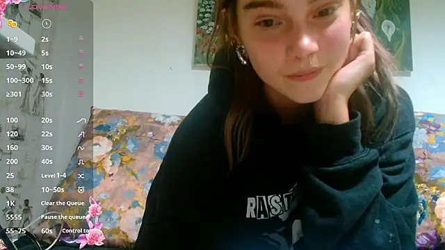 Snapshot of Sophie_Bell chatting on December 18, 10:02 pm Sophie Bell online show from December 18, 10:02 pm