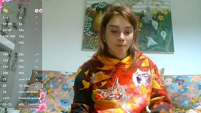 Snapshot of Sophie_Bell chatting on December 25, 8:50 pm Sophie Bell online show from December 25, 8:50 pm