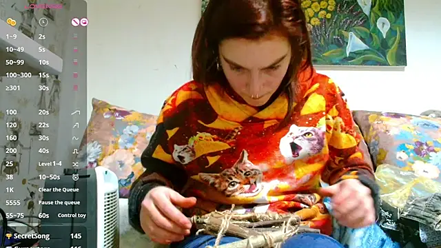 Snapshot of Sophie_Bell chatting on February 20, 8:03 pm Sophie Bell online show from February 20, 8:03 pm