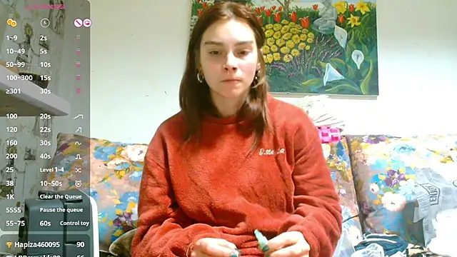 Snapshot of Sophie_Bell chatting on March 16, 8:00 pm Sophie Bell online show from March 16, 8:00 pm