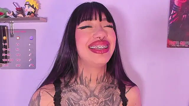 Snapshot of Akari1_Mischief chatting on February 3, 5:05 am Akari1 Mischief online show from February 3, 5:05 am