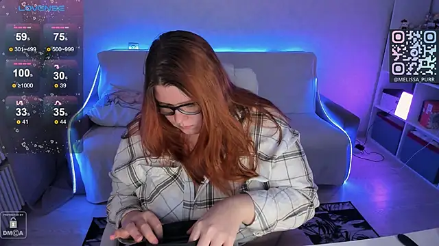 Melissa Purr online show from March 7, 8:22 pm