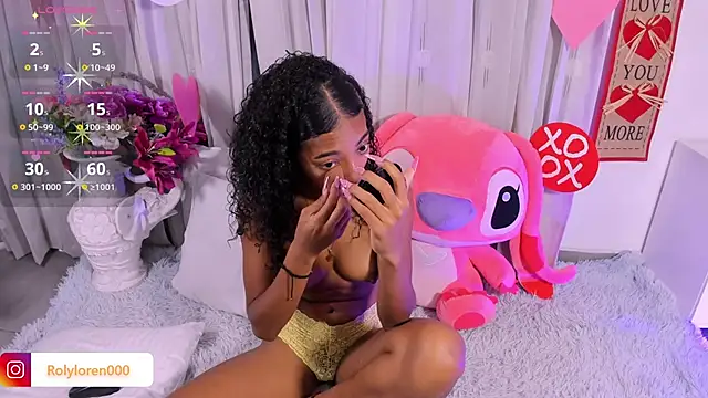 RolyLoren online show from February 9, 7:19 pm