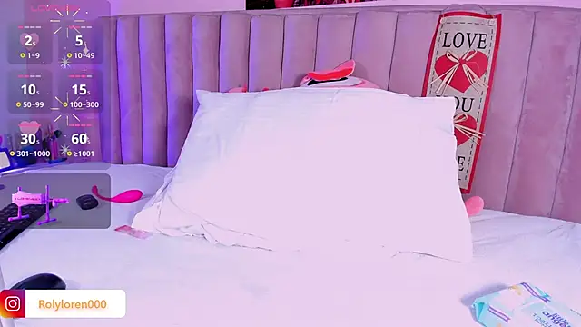 RolyLoren online show from February 20, 3:45 am