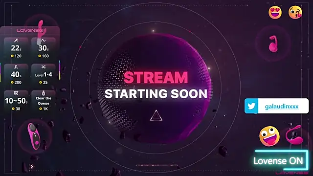 galaudin 3x  online show from October 28, 8:07 am