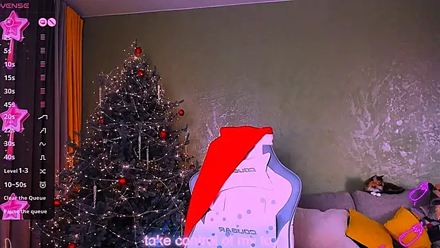 Snapshot of ReggieMeow chatting on December 24, 4:33 am ReggieMeow online show from December 24, 4:33 am