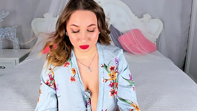 Snapshot of AsyaPink chatting on February 16, 8:10 am AsyaPink online show from February 16, 8:10 am