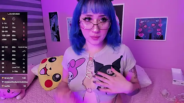 Snapshot of Miwa_violet chatting on March 4, 2:27 am Miwa violet online show from March 4, 2:27 am