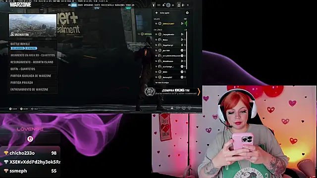 Snapshot of Irinaa_Scarlett chatting on February 13, 4:32 am Irinaa Scarlett online show from February 13, 4:32 am