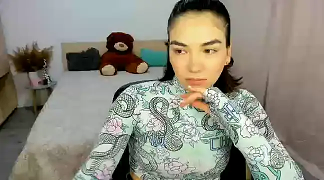 Snapshot of Alexa_Dolly12 chatting on January 11, 6:45 am Alexa Dolly12 online show from January 11, 6:45 am