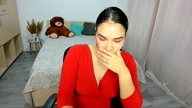 Snapshot of Alexa_Dolly12 chatting on October 3, 5:48 am Alexa Dolly12 online show from October 3, 5:48 am