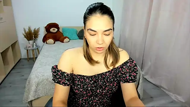 Snapshot of Alexa_Dolly12 chatting on October 6, 6:00 am Alexa Dolly12 online show from October 6, 6:00 am