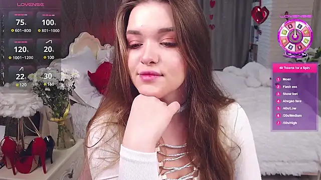 EmilyWhisper online show from February 20, 6:57 pm