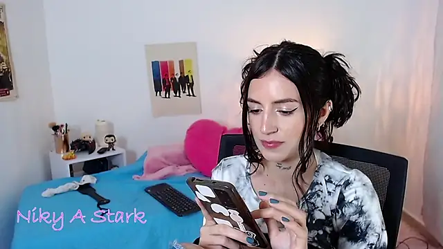 Snapshot of nikyastark chatting on March 20, 7:46 pm nikyastark online show from March 20, 7:46 pm