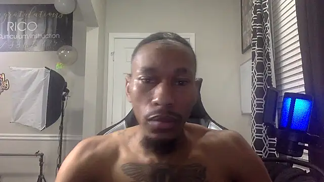 KingDerRico online show from January 13, 2:28 am