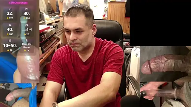 Snapshot of ClampMaster chatting on March 22, 11:20 pm ClampMaster online show from March 22, 11:20 pm