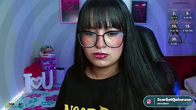 Snapshot of Miss_scarllet_ chatting on February 20, 1:30 pm Miss scarllet online show from February 20, 1:30 pm