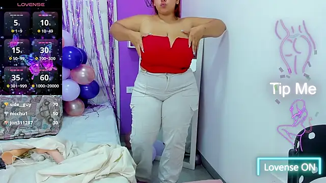 Alanna hot3 online show from January 17, 2:29 am