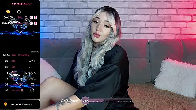 Snapshot of Eva_Evile chatting on November 7, 11:10 am Eva Evile online show from November 7, 11:10 am