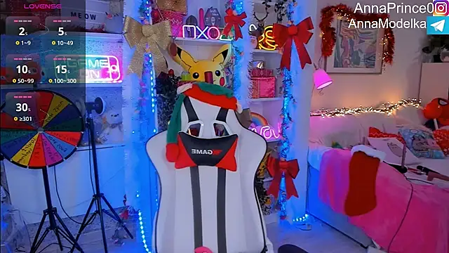 Anna Prince online show from January 13, 6:49 am