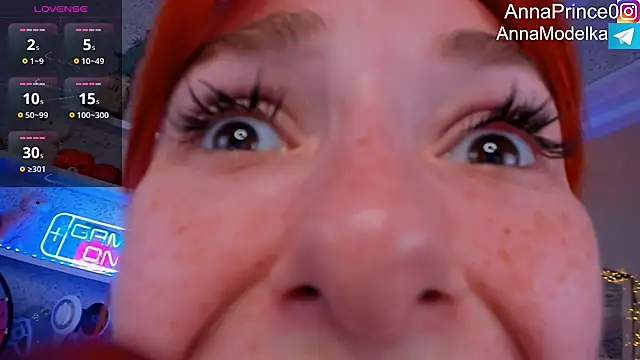 Anna Prince online show from February 3, 6:34 am