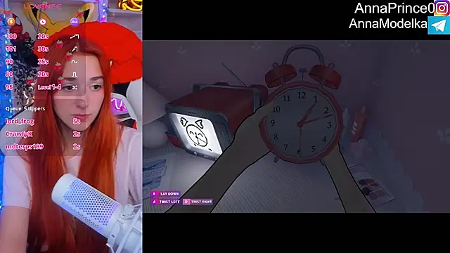 Anna Prince online show from February 24, 9:32 am