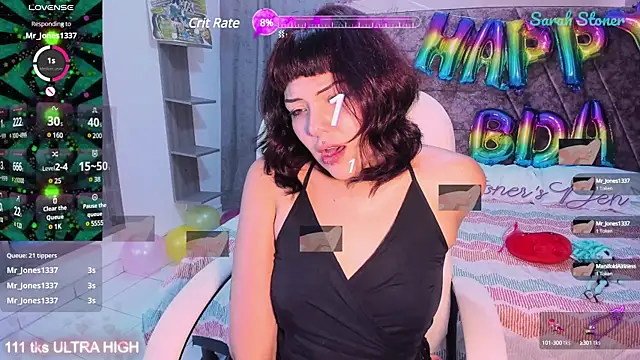 Sarah-Stoner online show from February 15, 10:52 pm