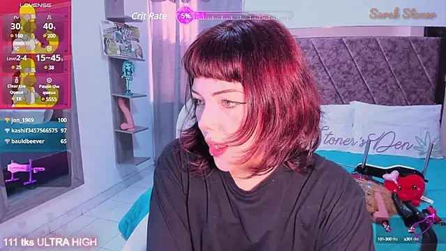 Sarah-Stoner online show from February 27, 7:15 pm