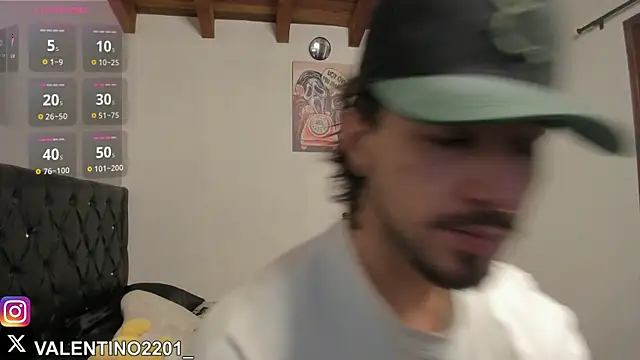 Valentino Xander online show from October 16, 12:55 am