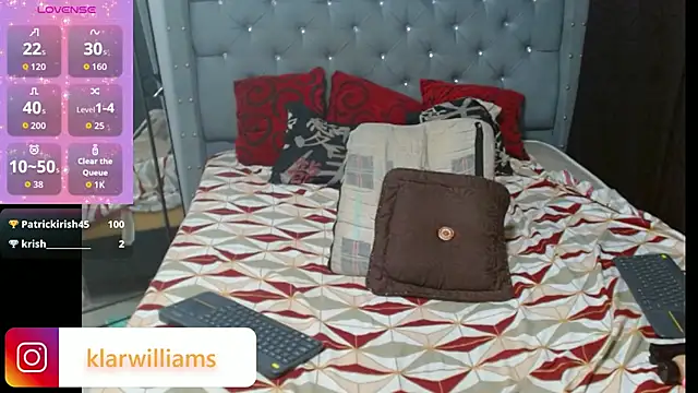 klarwillians online show from October 17, 6:27 am