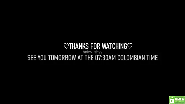 Haley shyy online show from February 21, 12:39 pm