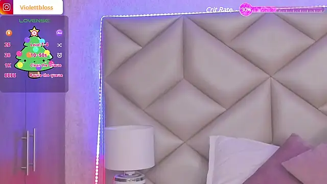 Snapshot of Violettbloss chatting on December 21, 11:11 am Violettbloss online show from December 21, 11:11 am