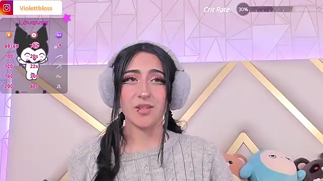 Snapshot of Violettbloss chatting on January 28, 12:26 am Violettbloss online show from January 28, 12:26 am