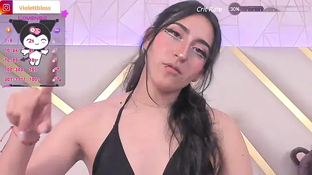 Snapshot of Violettbloss chatting on February 4, 3:22 am Violettbloss online show from February 4, 3:22 am